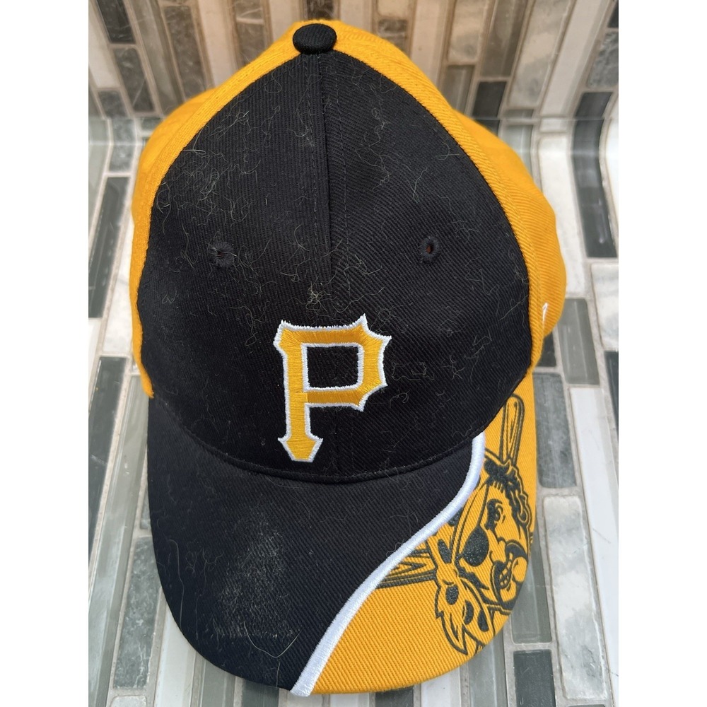 47brand MLB Pittsburgh‎ Pirates Hat Youth Yellow One Size